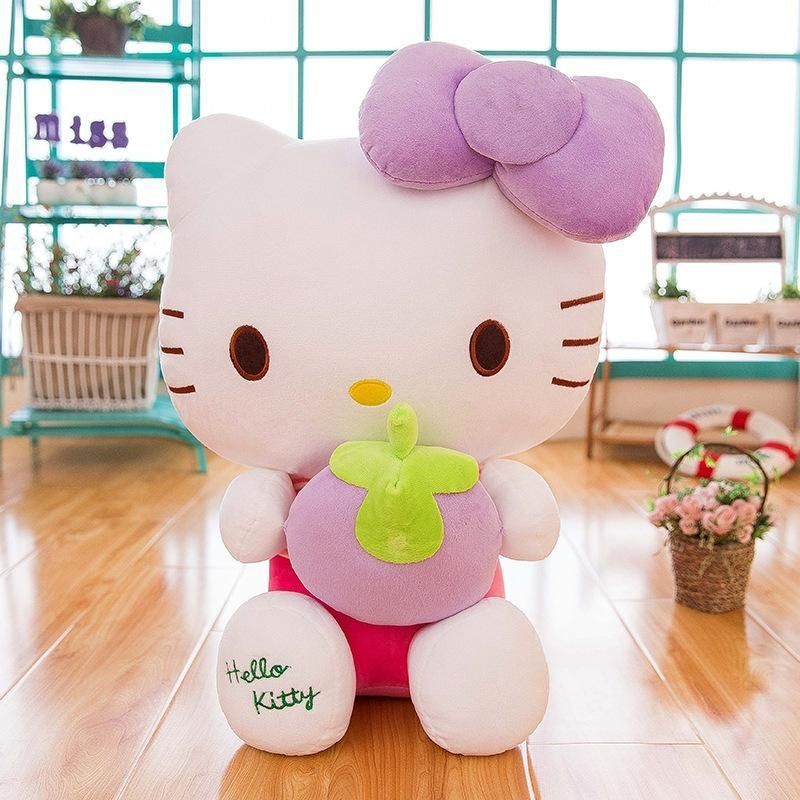 Doll plush toy cute cat ice cream cat doll